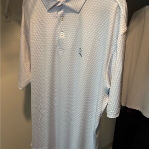 Rhoback Golf Ball Print Polo